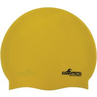 Swimtech Silicone Swim Cap - Yellow
