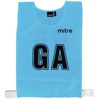 Mitre Netball Bib - Sky Blue - 40 Inch Up