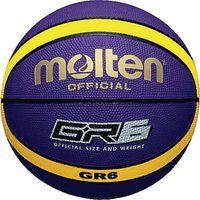 Molten BGR Basketball - Size 6 - Purple/Yellow