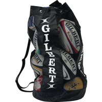 Gilbert Breathable Ball Bag - Black - 12 Balls