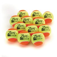 Zsig SLOcoach Mtennis Ball - Orange - Pack of 12