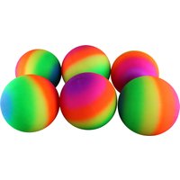 23cm Neon Play Ball - Pack of 6