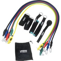 Urban Fitness 11pc Resistance Tube Set