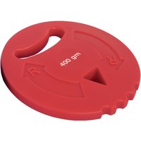 Soft PVC Multi-throw Discus - Red - 0.4kg
