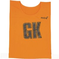Mitre Netball Bib - Yellow - Up to 38 Inch