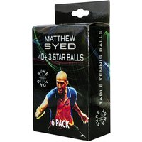 Matthew Syed 6pk Table Tennis Balls