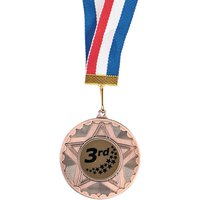 Bronze Medal on Ribbon - 3rd