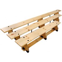 Sure Shot Wooden Balance Bench With Hooks At One End