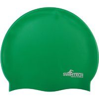 Swimtech Silicone Swim Cap - Green