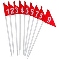 Mini Target Golf Flag Set - 1-9 - 80cm