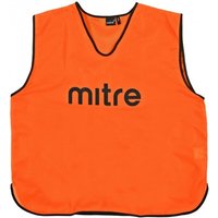 Mitre Training Bib - Large - Orange/Black