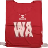 Gilbert Plain M Nball Bib - P7 - 10-14 - Red