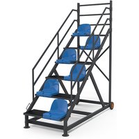 6-seat umpires stand with backrests