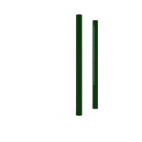 Tennis Posts with Internal Winch, Round and Socketed Design