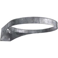 Hot-dip galvanised hookless basketball hoop