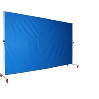 Foldable mobile separating wall