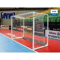FIFA-Certified competition futsal goal | Aluminium with counterweights | Mobile & foldable