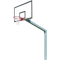 Socketed basketball goal, projection 2.25m, hoop height 3.05m