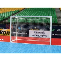 Competition futsal goal | Aluminium with ground anchor | Foldable