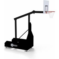 Mobile basketball goals, fixed ring height, projection of 1.20m