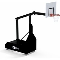 Mobile basketball goals, fixed ring height, projection of 1.60m