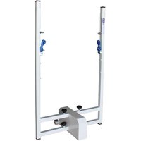 Mobile badminton central post. Adjustable height 1.55m / 1.40m