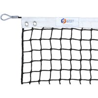 Pickleball knotless net in black Ø3.0mm polypropylene | 0.9m height