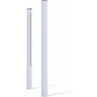 Socketed Padel Posts - Galvanized Steel