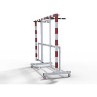 Transport trolley for handball/futsal goals