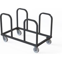 Trolley for rebound boards