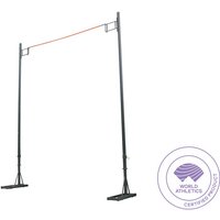 World Athletics-certified pole vault uprights