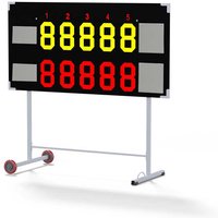 Tennis scoreboard for 5 sets