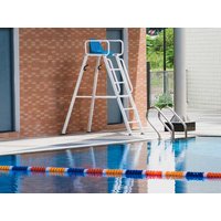 Professional lifeguard chair 60x30mm aluminium