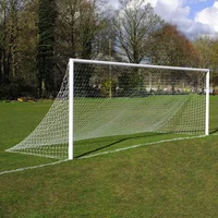 Senior Quick Release Football Goal Package - 11-A-Side With Sockets (Single Goal)