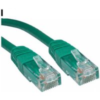 Microconnect 15 meter Cat5e UTP PVC Network Cable, RJ45 Male Connectors - Green