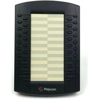 Refurbished Polycom VVX 40-key Expansion Module For VVX 300/400/500/600 Includes AUX Cable And EOL