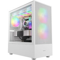 Gamdias TALOS M3 MESH Tempered Glass Mid Tower Gaming PC Case White - TalosM3kit-Wht