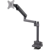 StarTech Up to 32" Spring-Assisted Full Motion Desk Mount Clamp And Grommet Single Monitor Arm - Black