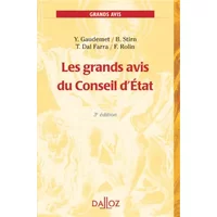 Les grands avis du Conseil d'État - 3e éd.: Grands arrêts
