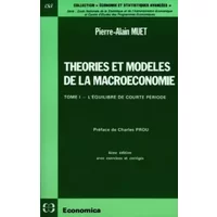 Théories et modèles de la macroéconomietome 1 L'équilibre de courte période