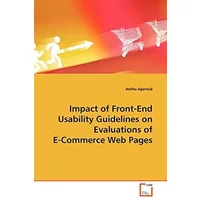 Impact of Front-End Usability Guidelines on Evaluations of E-Commerce Web Pages
