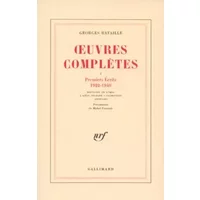 Oeuvres complètes, tome 1 : Premiers écrits 1922-1940