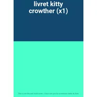 livret kitty crowther (x1)