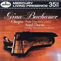 Piano Concertos 1 And 2 - The London Symphony Orchestra, Frédéric Chopin, Antal Dorati, Gina Bachauer