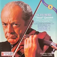 "Trout" Quintet / Sonata Op.Posth. 162 - Franz Schubert, Peter Serkin, Julius Levine, Alexander Schneider, Michael Tree, David Soyer