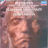 Piano Concerto No. 5 'Emperor' = Klavierkonzert Nr. 5 - Wiener Philharmoniker, Vladimir Ashkenazy, Zubin Mehta, Ludwig van Beethoven