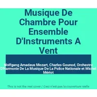 Musique De Chambre Pour Ensemble D'Instruments A Vent - Wolfgang Amadeus Mozart, Charles Gounod, Orchestre D'Harmonie De La Musique De La Police Nationale, Michel Mériot