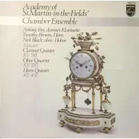Clarinet Quintet KV 581 / Oboe Quartet KV 370 / Horn Quintet KV 407 - Wolfgang Amadeus Mozart, Timothy Brown (2), Academy Of St. Martin-in-the-Fields Chamber Ensemble, Antony Pay, Neil Black (3)