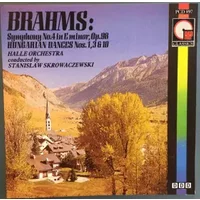 Symphony No.4 In E Minor / Hungarian Dances Nos. 1, 3 & 10 - Johannes Brahms, Stanislaw Skrowaczewski, Hallé Orchestra