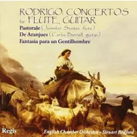 Rodrigo : Concertos (flûte, Guitare). Bedford - English Chamber Orchestra, Steuart Bedford, Carlos Bonell, Jennifer Stinton